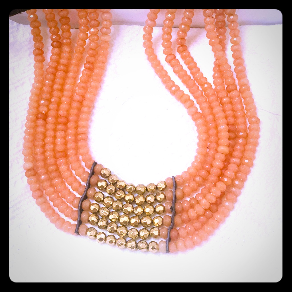 Brand New Hand Made Layered Necklace